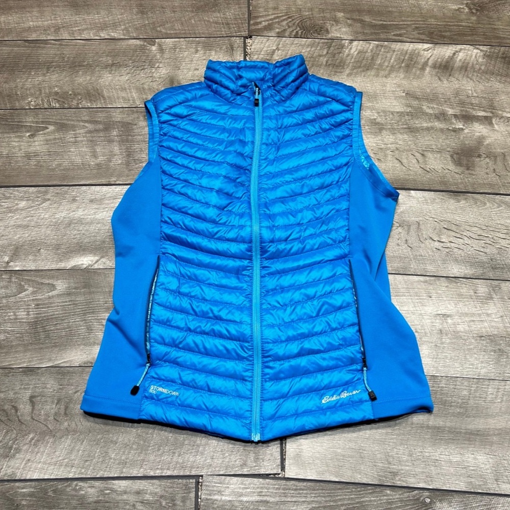 Eddie Bauer Goose Down Puffer Puffy Storm Down 800 Women’s Vest Jacket Medium